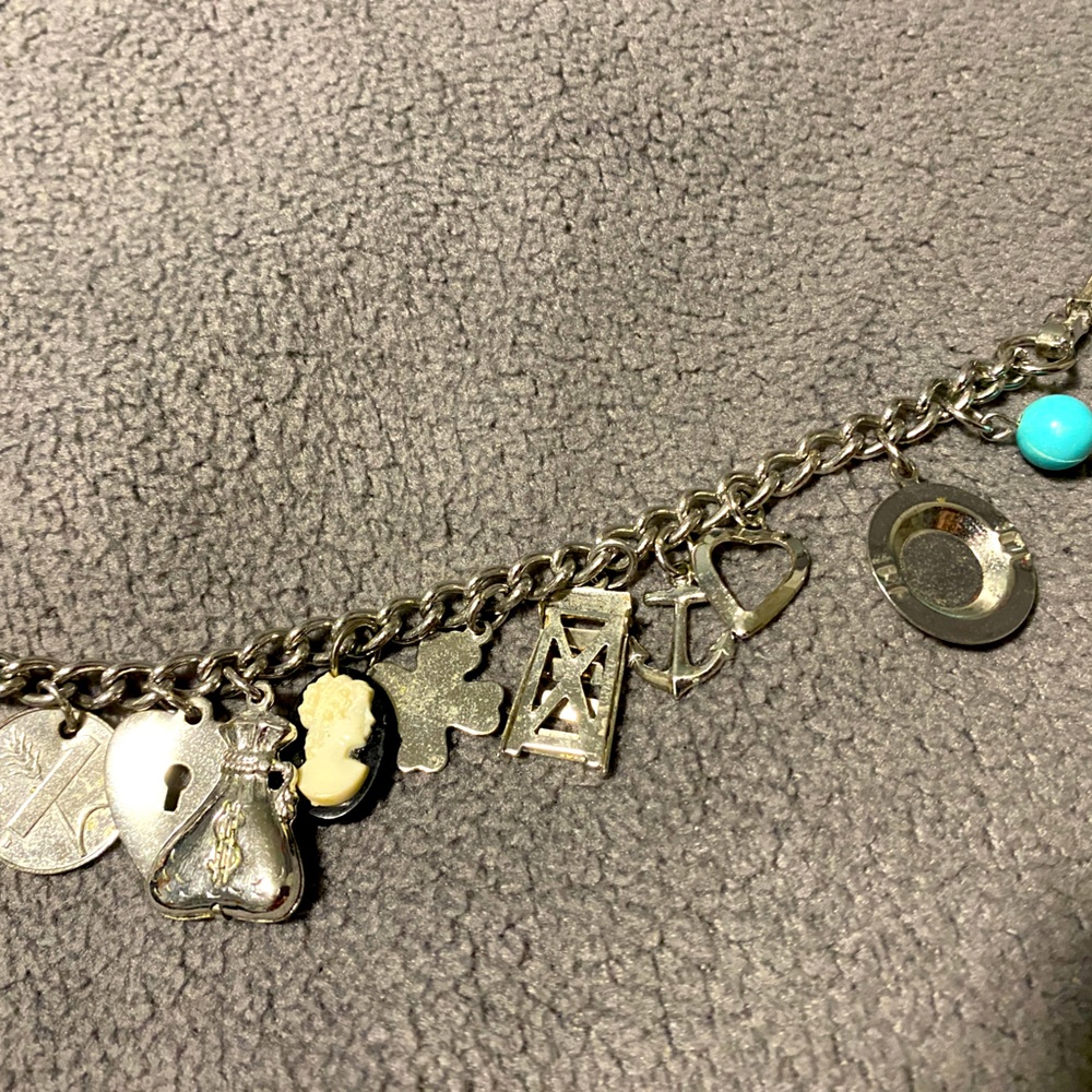 VTG Coro Charm Bracelet